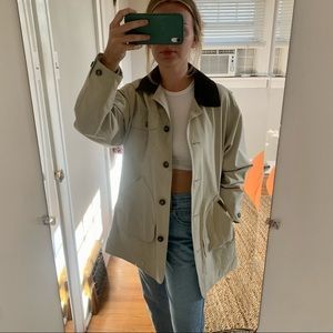 Vintage LL Bean Tan Barn Jacket